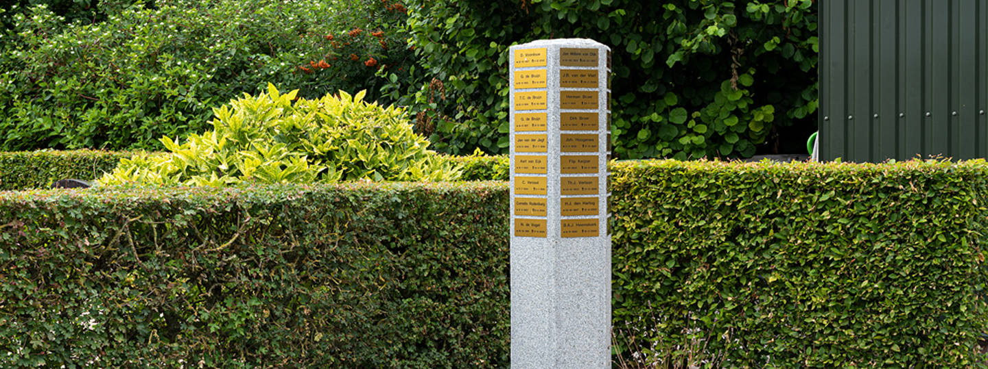 Gedenkplaten